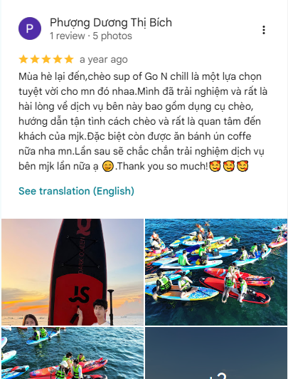 Review khách