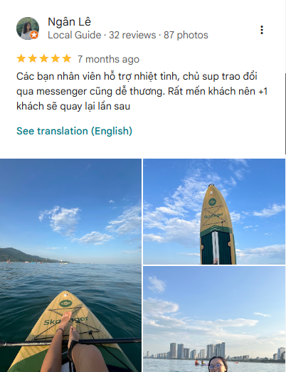 Review khách