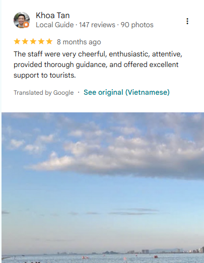Review khách